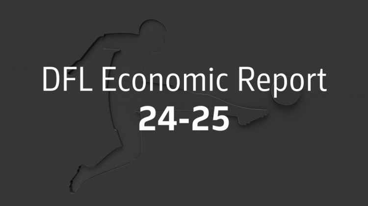 德甲德乙24/25赛季总收入达63.3亿欧,比上赛季增长4.612亿欧